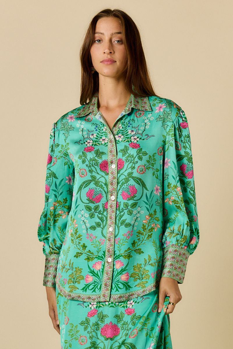 Rubyyaya Tatiana Shirt - Green