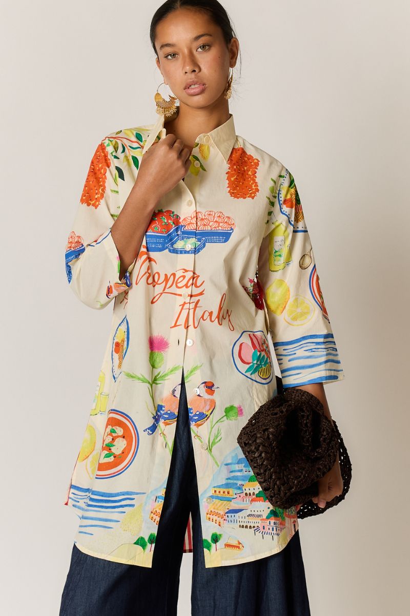 Rubyyaya Tropea Shirtmaker Print
