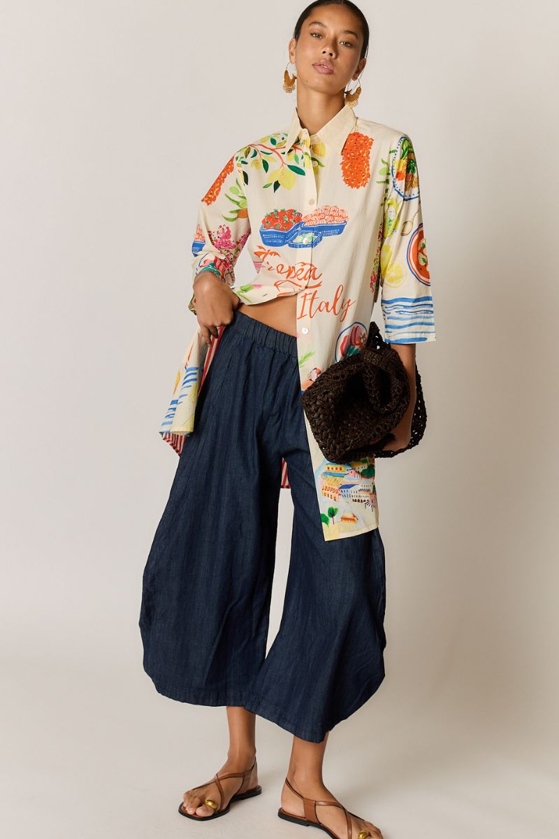 Rubyyaya Tropea Shirtmaker Print