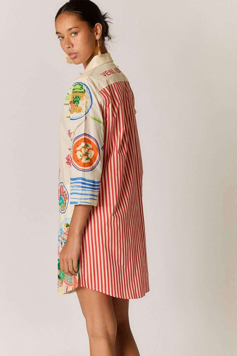 Rubyyaya Tropea Shirtmaker Print