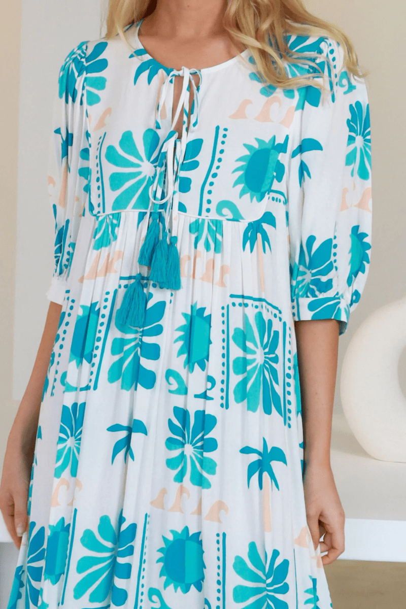 Salty Palm Andrea Midi Dress.