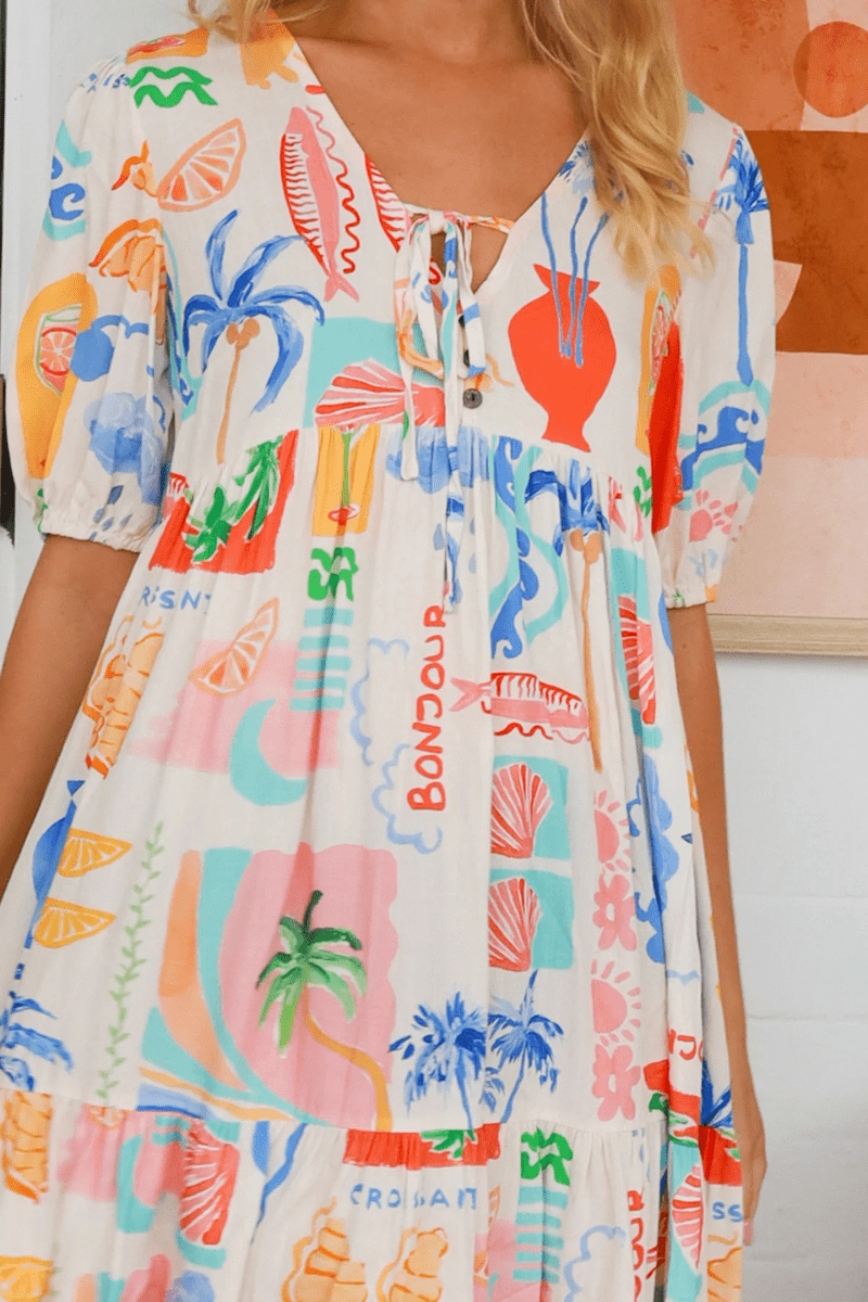 Salty Palm Keziah Mini Dress.