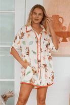 Salty Palm Elizabeth Rayon Shirt.