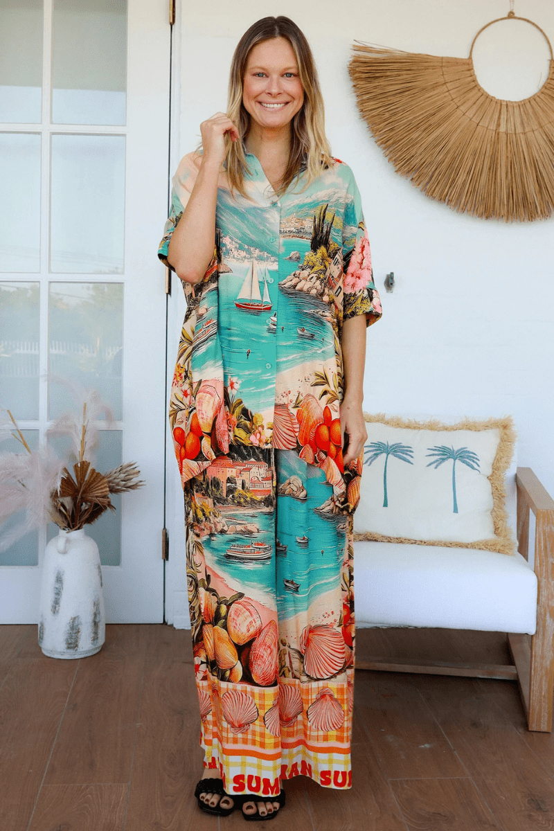 Salty Palm Sierra Rayon Shirt.