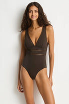 Sea Level SL1039ECO Essentials Edit Spliced One Piece Espresso