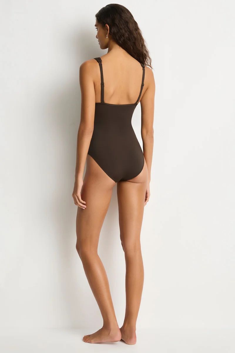 Sea Level SL1039ECO Essentials Edit Spliced One Piece Espresso