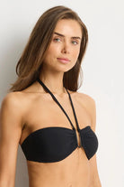 Sea Level SL3093ECO Essentials Edit U Bar Underwire Bandeau Black