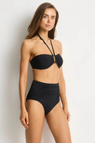 Sea Level SL3093ECO Essentials Edit U Bar Underwire Bandeau Black
