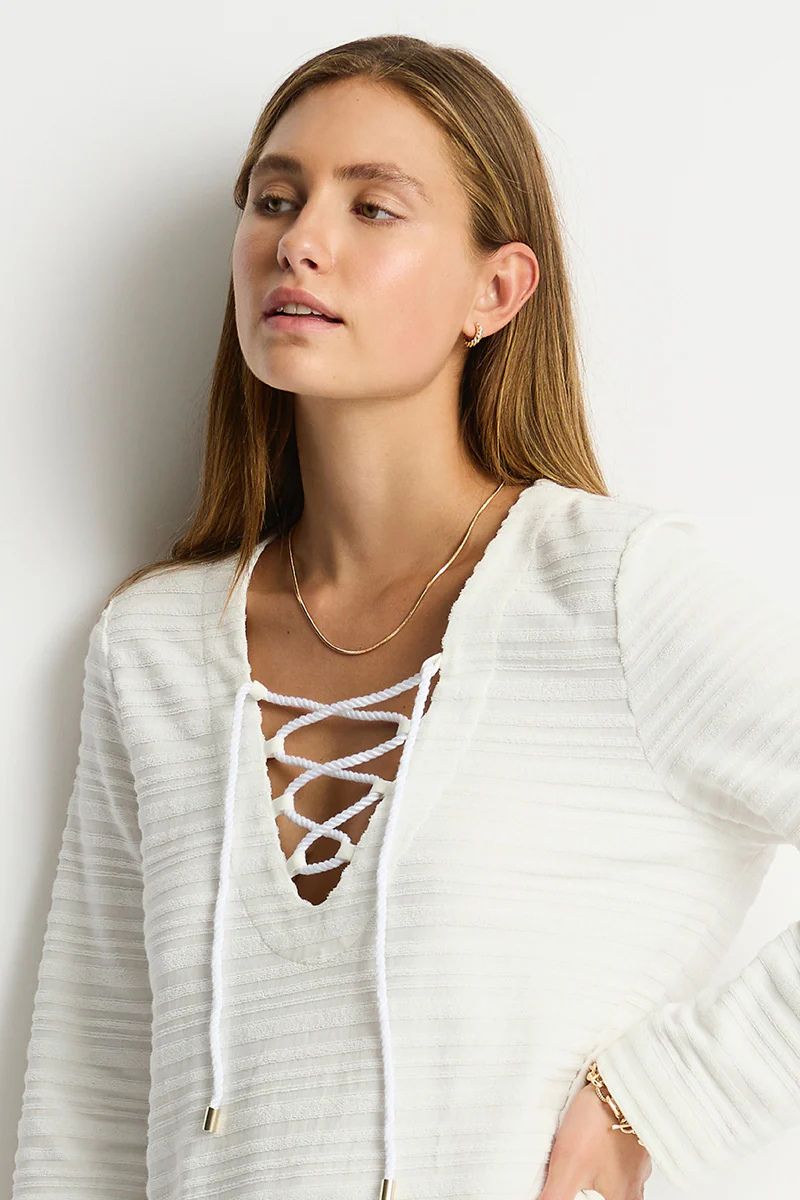 sea-level-horizon-SL9184HO-lace-up-dress-white-ozresort