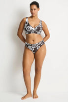 Sea Level SL3110KL Kastello Cross Front Multifit Bra Top Espresso