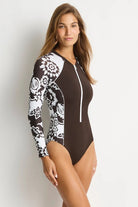 Sea Level SL1064KL Kastello Long Sleeve Surf Suit Espresso