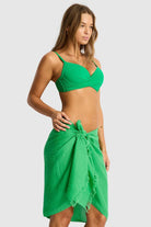 sea-level-sunset-frayed-sarong-kelly-green-ozresort