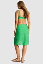 sea-level-sunset-frayed-sarong-kelly-green-ozresort