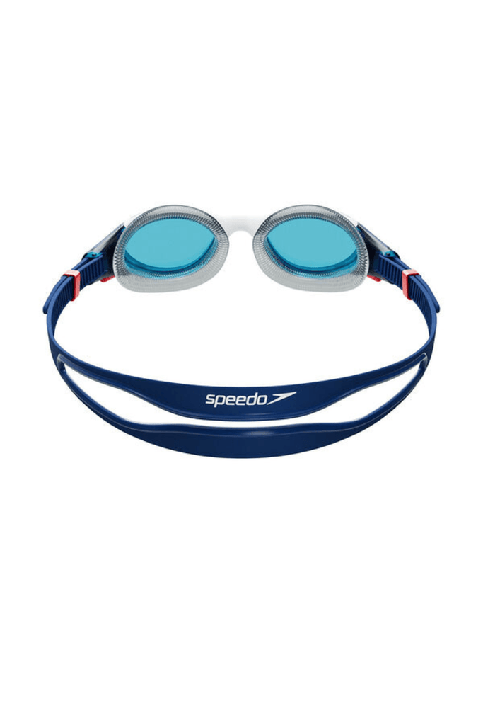 Speedo Biofuse 2.0 Adult Goggles -Ammonite Blue/White/Red/Blue - 8-00233214502 - OZ RESORT