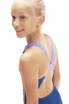 Speedo Girls Pulse Back Racer One Piece.