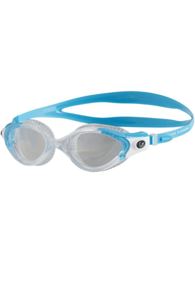 Speedo Futura Biofuse Flexiseal Swim Goggles - Turq/Clear - 8-11312C105.