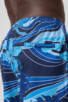 Speedo Men's Printed Redondo Edge Volley 16" Short - Peacoat.