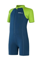 Speedo Toddler Boys Wetsuit One Piece -Blue/Green.