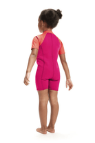 Speedo Toddler Girls Wetsuit One Piece - Cherry Pink/Coral.