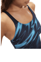 Speedo Women's Hyperboom Placement Print One Piece.