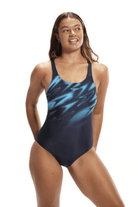 Speedo Women's Hyperboom Placement Print One Piece.
