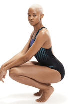 Speedo Womens Digital Printed Medalist One Piece.
