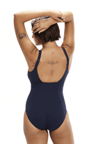 Speedo Womens Shaping Contour Eclipse Printed One Piece.