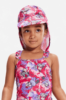 Speedo Girls Legionaire Swim Hat Sun Protection.
