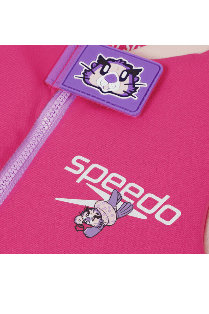 Speedo Toddler Character Printed Float Suit One Piece - Pink/Purple - 8-1225814683 - OZ RESORT