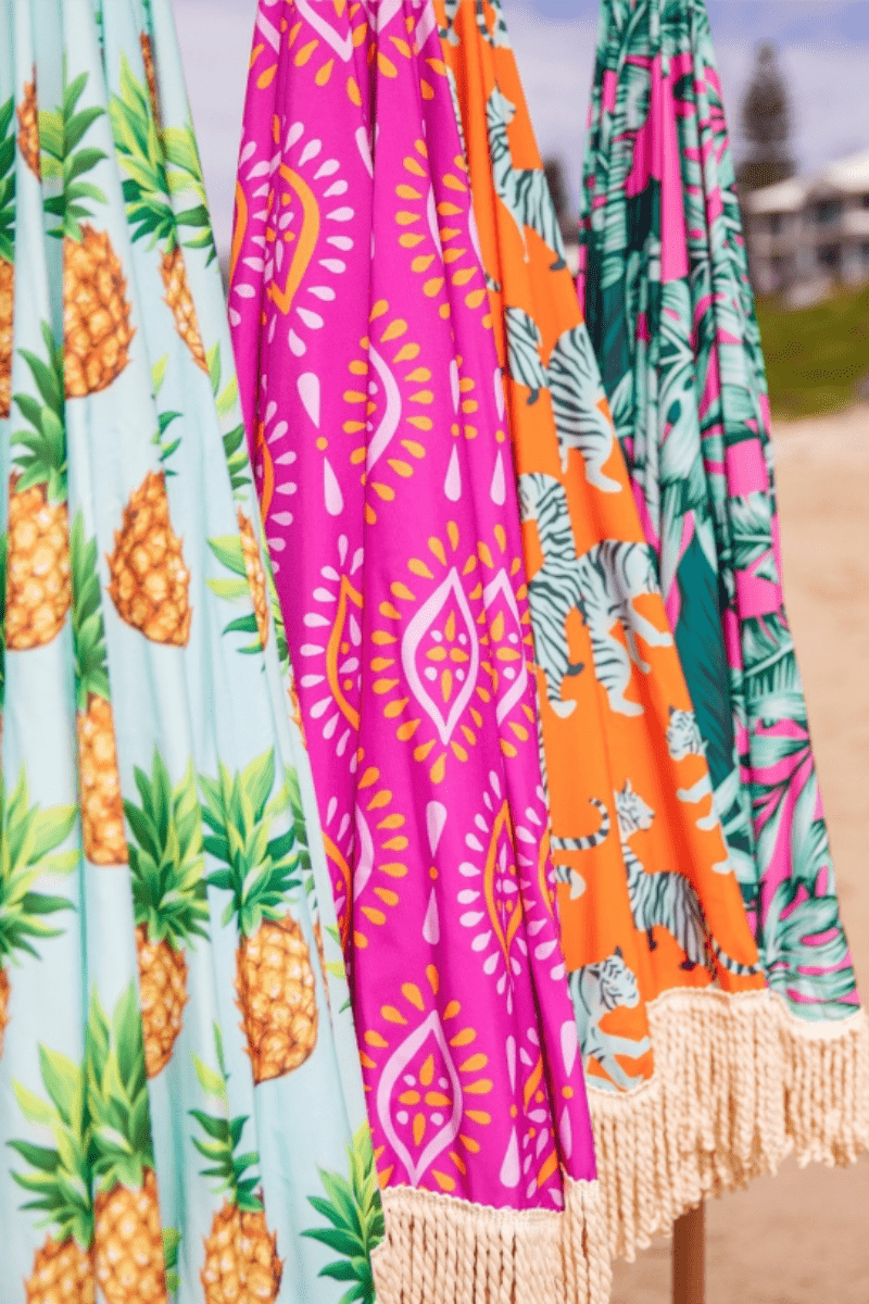 Sunday Collectivist Beach Umbrellas - Made from Recycled Plastic - Lush.