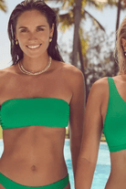 Sunseeker Reset Bandeau Bra Green.