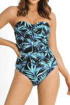 Sunseeker Pina Colada Twist Bandeau One Piece.