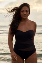 Sunseeker Reset D/DD Mesh Bandeau One Piece.