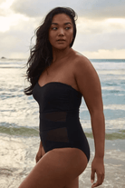 Sunseeker Reset D/DD Mesh Bandeau One Piece.
