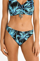 Sunseeker Pina Colada High Leg Pant Black.