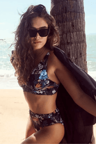 Sunseeker Cuba Band Pant - Black.