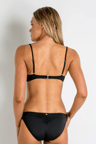 Sunseeker Basix Square Neck Bralette Black.