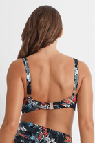 Sunseeker Cuba F/G Ruched Minimiser Bra - Black.