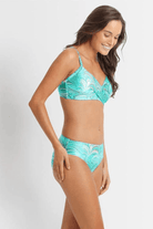 Sunseeker Mystic Glow Twist Front Bralette.