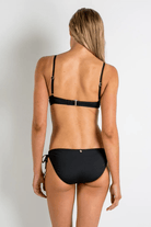 Sunseeker Basix Moulded Push Up Bra Black.