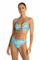 Sunseeker Mystic Moulded Push Up Bra Blue.