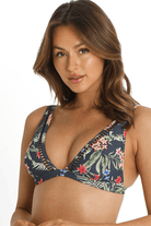 Sunseeker Evie High Tri Bralette Midnight.