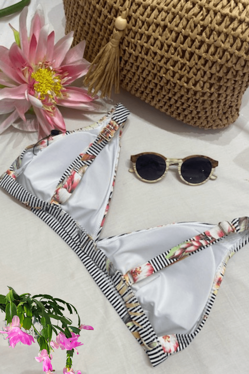 Sunseeker  Aloha Long Tri Bra.