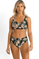 Sunseeker Camellia DD/E Twist Minimiser Bra Black.