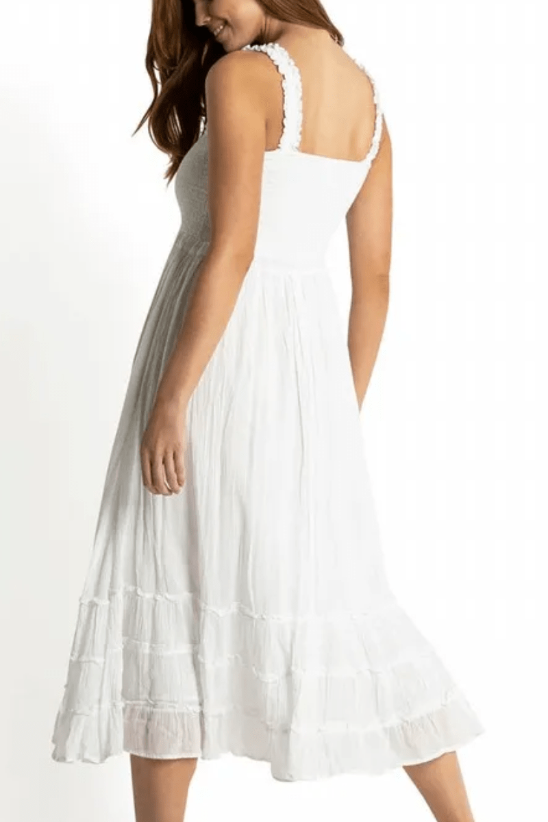 Sunseeker Resort Sunshine Maxi Bandeau Dress.