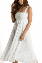 Sunseeker Resort Sunshine Maxi Bandeau Dress.