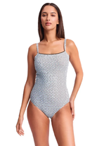 SS52118-Geomath-Light-Square-Neck-One-Piece-Blue