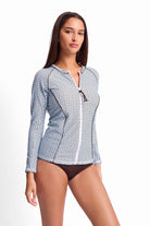 SS94001MAS-Geomath-Long-Sleeve-Mastectomy-Rashie-Blue
