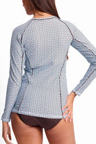 SS94001MAS-Geomath-Long-Sleeve-Mastectomy-Rashie-Blue