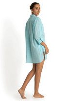 Sunseeker Resort Painters Summer Stripe Shirt - Teal.
